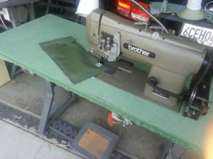photo of brother double needle