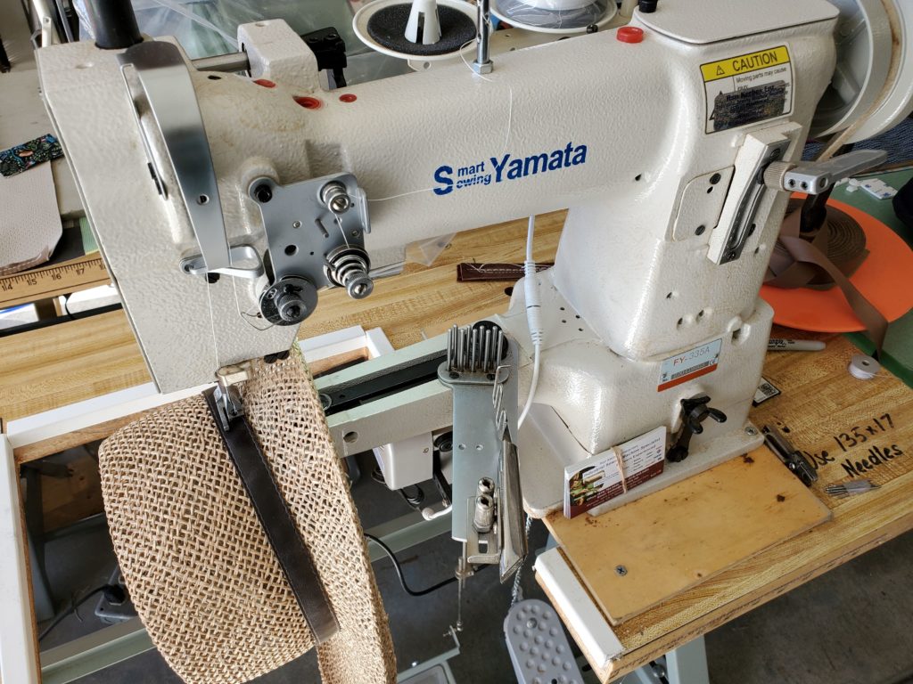 Yamata/Pfaff 335 Brand New Cylinder Arm Walking Foot Sewing Machine w servo motor…1245